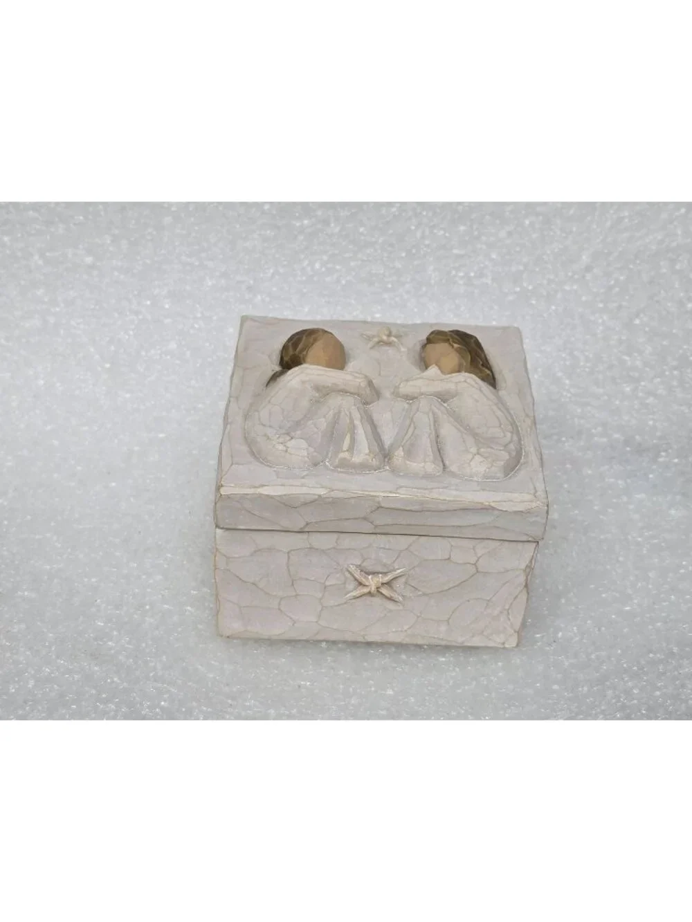 Willow Tree Friendship Keepsake Trinket Box By Susan Lordi 2003 Forever True